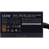 Cooler Master MPE-6501-ACABW-BEU, Fuente de alimentación de PC negro