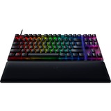 Razer RZ03-03941100-R3G1 teclado USB QWERTZ Alemán Negro, Teclado para gaming negro, Tenkeyless (sin zona numérica) (80 - 87%), USB, Interruptor mecánico, QWERTZ, LED RGB, Negro