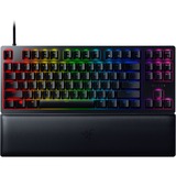 Razer RZ03-03941100-R3G1 teclado USB QWERTZ Alemán Negro, Teclado para gaming negro, Tenkeyless (sin zona numérica) (80 - 87%), USB, Interruptor mecánico, QWERTZ, LED RGB, Negro