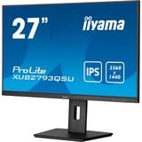 iiyama XUB2793QSU-B7, Monitor LED negro (mate)