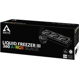 Arctic Liquid Freezer III 360 A-RGB 360mm, Refrigeración por agua negro