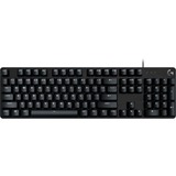 Logitech 920-010434, Teclado para gaming negro