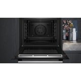 Siemens HE578ABS1, Juego de cocina negro/Acero fino