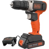 BLACK+DECKER BCD001C1-QW, Taladro/destornillador naranja/Negro