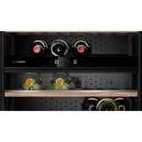 Bosch KWK16ABGB, Refrigerador del vino negro