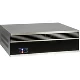 Inter-Tech 88887316, Caja HTPC negro/Plateado