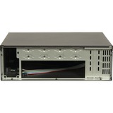 Inter-Tech 88887316, Caja HTPC negro/Plateado