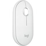 Logitech 910-007013, Ratón blanco