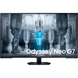 SAMSUNG S43CG700NU, Monitor de gaming negro/blanco