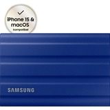 SAMSUNG MU-PE2T0R 2000 GB Wifi Azul, Unidad de estado sólido azul, 2000 GB, USB Tipo C, 3.2 Gen 2 (3.1 Gen 2), 1050 MB/s, Protección mediante contraseña, Azul