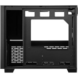 Sharkoon MS-Y1000 Micro Torre Negro, Cajas de torre negro, Micro Torre, PC, Negro, micro ATX, Mini-ITX, Juego, 13,5 cm