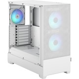 Fractal Design Pop Air Torre Blanco, Cajas de torre blanco, Torre, PC, Blanco, ATX, micro ATX, Mini-ITX, Acero, Vidrio templado, Multi