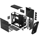 Fractal Design Torrent Torre Negro, Cajas de torre negro, Torre, PC, Negro, ATX, EATX, ITX, micro ATX, SSI CEB, Vidrio templado, Juego