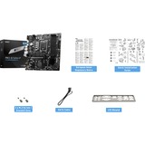 MSI PRO B760M-P, Placa base negro