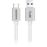 ADATA ACA3AL-100CM-CSV, Cable blanco/Plateado