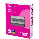 ADATA SD810-1000G-CSG, Unidad de estado sólido plateado