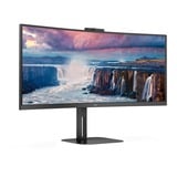 AOC CU34V5CW/BK, Monitor LED negro