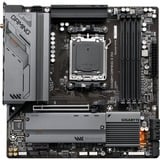 GIGABYTE B650M GAMING X AX, Placa base gris/Negro