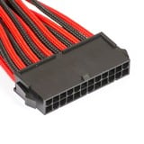 Phanteks PH-CB24P_BR, Cable alargador negro/Rojo