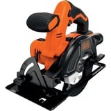 BLACK+DECKER BDCCS18 14 cm Negro, Rojo 3700 RPM, Sierra circular naranja/Negro, Negro, Rojo, 14 cm, 3700 RPM, 4,3 cm, 1,27 cm, 4,3 cm