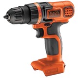 BLACK+DECKER BDCDD18N 650 RPM Negro, Naranja, Taladro/destornillador naranja/Negro, Destornillador eléctrico, Mango de pistola, Negro, Naranja, 650 RPM, 28 Nm, 2,5 cm