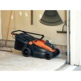 BLACK+DECKER CLM3820L1-QW, Cortacésped negro/Naranja