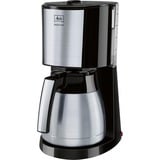 Melitta 1017-08 Cafetera de filtro 1,2 L negro, Cafetera de filtro, 1,2 L, De café molido, 1000 W, Negro