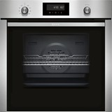 Neff B6CCH7AN0 horno 71 L A Acero inoxidable acero fino, Medio, Horno eléctrico, 71 L, 71 L, 30 - 275 °C, 275 °C