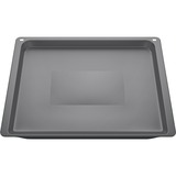 Neff Z12CB10A0 bandeja de horno Rectangular, Bandeja para hornear gris, Rectangular, Negro