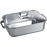 Neff Z9410X1 cacerola Sartén, Tostadora acero fino, Sartén, Acero inoxidable, Acero inoxidable, 4,32 kg