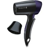 Remington D2400 Negro, Plata 1400 W, Secador de pelo negro/Violeta, Negro, Plata, Anilla para colgar, 1,8 m, 1400 W, 120-240 V