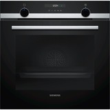 Siemens HB517ABS0 horno 71 L A Negro, Acero inoxidable acero fino, Medio, Horno eléctrico, 71 L, 71 L, 50 - 275 °C, 275 °C