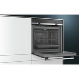 Siemens HB517ABS0 horno 71 L A Negro, Acero inoxidable acero fino, Medio, Horno eléctrico, 71 L, 71 L, 50 - 275 °C, 275 °C