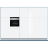 Siemens HB634GBS1 horno 71 L A+ Negro, Acero inoxidable acero fino, Horno eléctrico, 71 L, 71 L, 40 - 300 °C, Negro, Acero inoxidable, Giratorio, Tocar