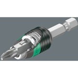 Wera Bit-Safe 61 BiTorsion 1, Conjuntos de bits 61 pieza(s), Hexagonal (métrico), Phillips, Pozidriv, Ranura, Torx, PH 1,PH 2,PH 3, PZ 1,PZ 2,PZ 3, 1.2,0.8,1 mm, TX10,TX15,TX20,TX25,TX30,TX40