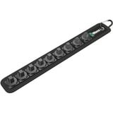 Wera Socket rail B, Soporte negro, 3/8", 9 cabezal(es), 45 cm, 120 mm, 84 g