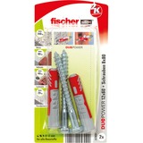 fischer DUOPOWER 12x60 S K, Pasador gris claro/Rojo