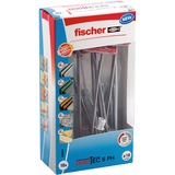 fischer DUOTEC 10 S PH LD, Pasador gris claro/Rojo