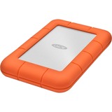 LaCie Rugged Mini 5 TB, Unidad de disco duro plateado/Naranja