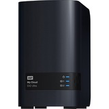 WD My Cloud EX2 Ultra, 12TB, NAS negro, NAS, Escritorio, Marvell, Armada 385, 12 TB, Negro