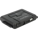 DeLOCK 61486 tarjeta y adaptador de interfaz, Convertidor negro, Negro, USB, Windows Vista/Vista-64/7/7-64/8/8-64/8.1/8.1-64