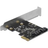 DeLOCK 90431 tarjeta y adaptador de interfaz Interno SATA PCIe, SATA, China, JMicron JMB582, 6 Gbit/s, Windows 10 Education, Windows 10 Education x64, Windows 10 Enterprise, Windows 10 Enterprise x64,...