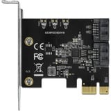 DeLOCK 90431 tarjeta y adaptador de interfaz Interno SATA PCIe, SATA, China, JMicron JMB582, 6 Gbit/s, Windows 10 Education, Windows 10 Education x64, Windows 10 Enterprise, Windows 10 Enterprise x64,...