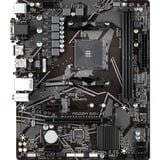 GIGABYTE A520M S2H placa base Zócalo AM4 micro ATX negro/Gris, AMD, Zócalo AM4, 3rd Generation AMD Ryzen™ 3, DDR4-SDRAM, 64 GB, DIMM