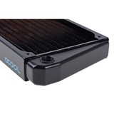 Alphacool NexXxoS ST30 Radiador negro, Radiador, Latón, Cobre, Acero, Negro, 12 cm, 124 mm, 413 mm