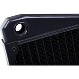 Alphacool NexXxoS ST30 Radiador negro, Radiador, Latón, Cobre, Acero, Negro, 12 cm, 124 mm, 413 mm