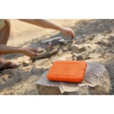 LaCie Rugged 1000 GB Naranja, Unidad de estado sólido naranja, 1000 GB, USB Tipo C, 3.2 Gen 2 (3.1 Gen 2), Naranja