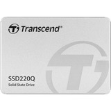 Transcend SSD220Q 2.5" 1000 GB Serial ATA III QLC 3D NAND, Unidad de estado sólido 1000 GB, 2.5", 550 MB/s, 6 Gbit/s