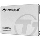 Transcend SSD220Q 2.5" 1000 GB Serial ATA III QLC 3D NAND, Unidad de estado sólido 1000 GB, 2.5", 550 MB/s, 6 Gbit/s