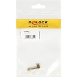 DeLOCK 65845, Conector dorado